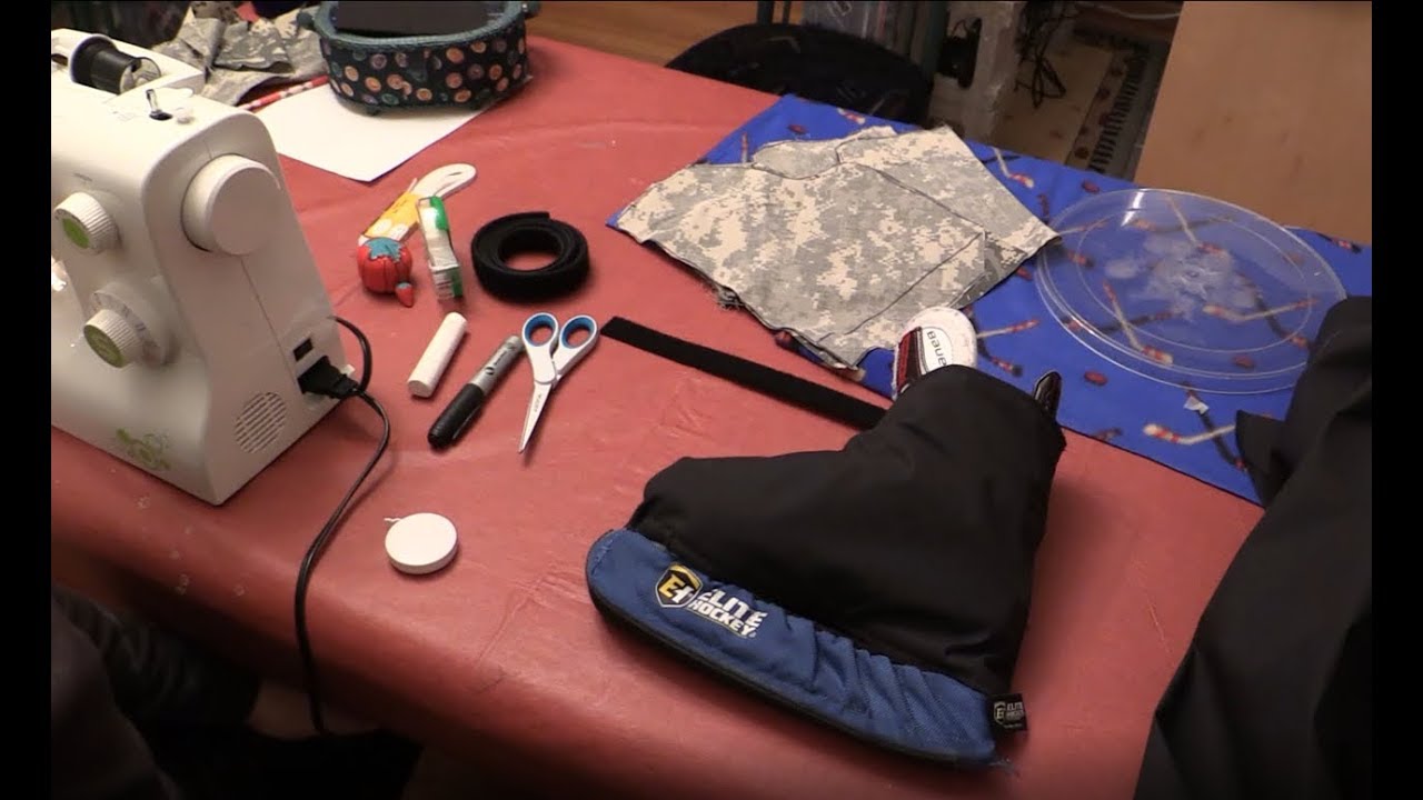 Ice Hockey Skate Boot Jacket Covers water resistant and warm (DIY) YouTube