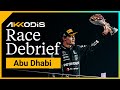 Securing p2 in the constructors  2023 abu dhabi gp f1 akkodis race debrief