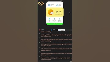 Weather Info UI Animation: Bringing Weather Forecasts to Life | HTML Tutorial | DevArea #learnwebdev