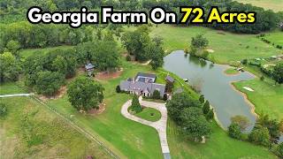 Georgia Farms For Sale / 72 Acres / Gated Estate With Pool & Pond / Georgia Land For Sale / No HOA Georgia Farms For Sale / 72 Acres / Gated Estate With Pool & Pond / Georgia Land For Sale / No HOA