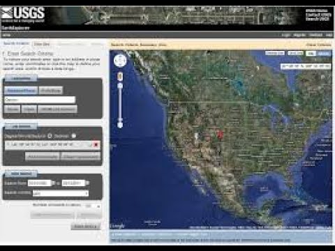 Vídeo 01 - SR - Cadastro no EarthExplorer - USGS