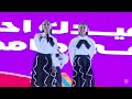 قناة أطفال ومواهب الفضائيه نشيد عيدكم مبارك أداء النجمتين ألين وغرام أبو جبل استعراض الزهرات