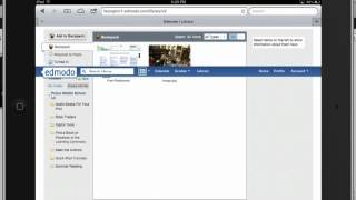Edmodo Backpack for students