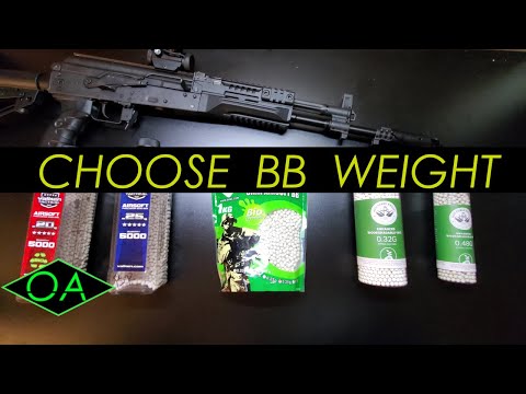 How to Choose Airsoft BB Weight (4K)