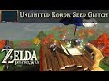 How to do the unlimited korok glitch  the legend of zelda botw tutorial