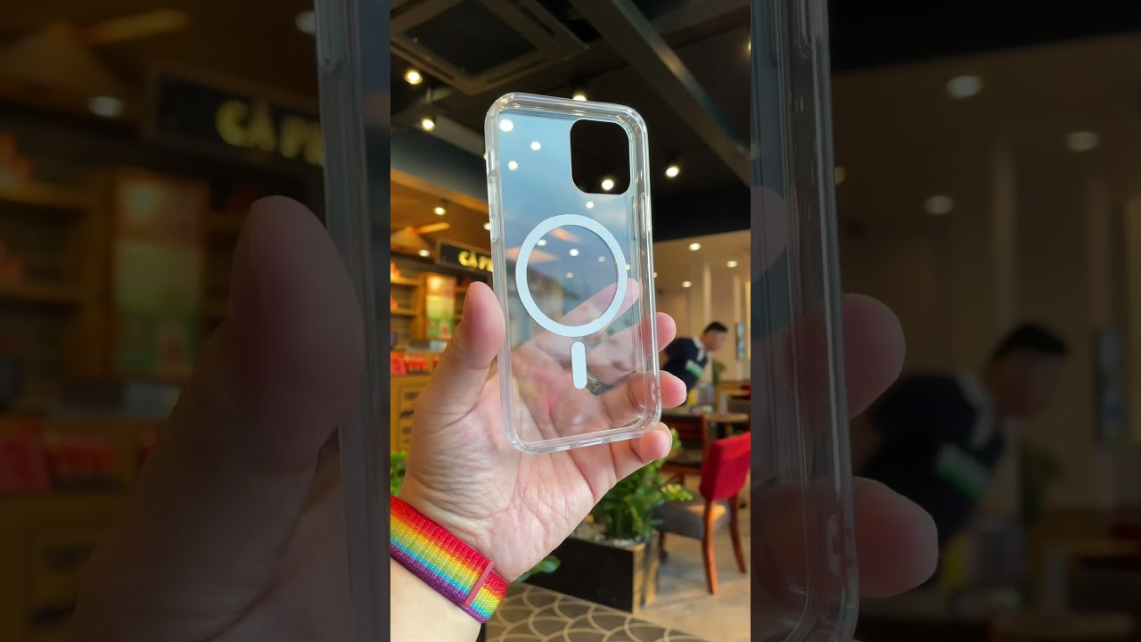 Ốp lưng SHEERFORCE™ Magnetic kháng khuẩn Belkin cho iPhone 12/12Pro