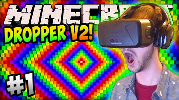 Minecraft THE DROPPER v2 - OCULUS RIFT #1! w/ Ali-A & Vikkstar123