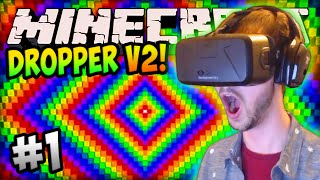 Minecraft THE DROPPER v2 - OCULUS RIFT #1! w/ Ali-A & Vikkstar123 screenshot 5