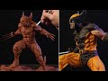 Sculpting WOLVERINE Brown Costume | X-Men Comics Version