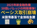 【緊急分析】2025年最大のリスク ヘッジファンドのベーシス取引が引き起こす金融危機。 ベーシス・トレード崩壊で加速する米国債・米国株 S&P500・米ドルの信用失墜。QE再開でドル暴落&金高騰必至？