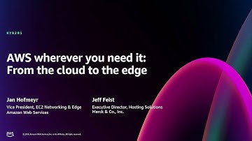 AWS re:Invent 2024 - AWS wherever you need it: From the cloud to the edge (HYB201)