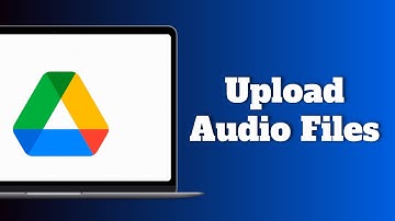 Hoe u audiobestanden uploadt naar Google Drive