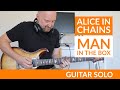 How to Play "Man In The Box" Guitar Solo by Alice In Chains | Jerry Cantrell Guitar Lesson