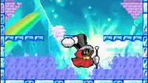 Kirby and the magical mirror - Boss battle - Wiz