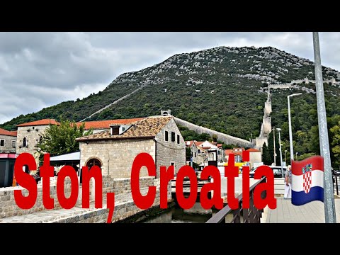 WALKING TOUR IN STON CROATIA 🇭🇷 #travel #croatia