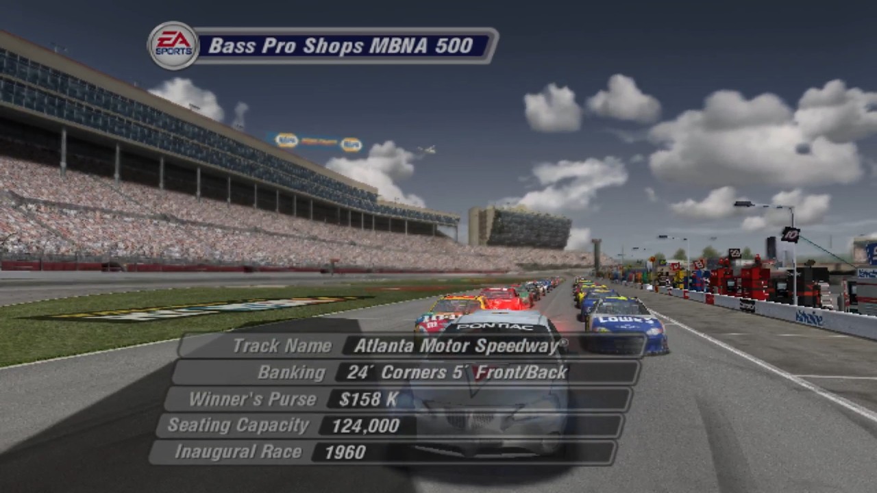 NASCAR Thunder 2004 - Ward Burton Championship Mode - Race 4/36