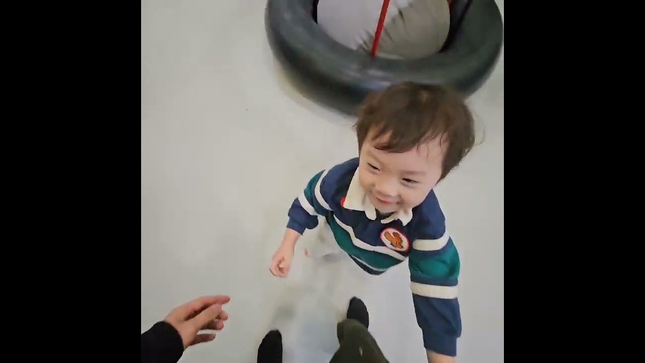 챔피언더블랙벨트 탐방 좀더 커서오쟈~ㅎㅎ #27개월아기 #하남스타필드