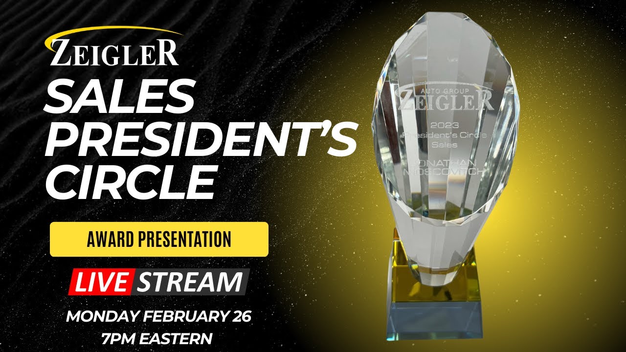 Sales President's Circle Awards Presentation