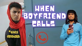 When boyfriend calls | Malayalam Vine | Ikru