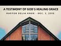 Pastor Delia Knox: A Testimony Of God's Healing Grace (December 2, 2018)