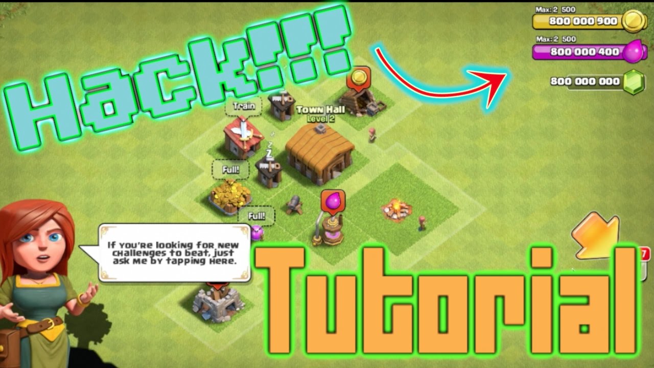 Clash of Clans Hack Tutorial || BlueStacks - YouTube