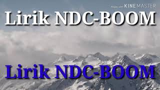 Lirik Ndc Boom2