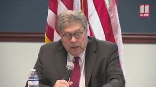 Attorney Gen. William Barr discusses solutions to human trafficking in Georgia
