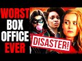 The Marvels Sets RECORD For Biggest Box Office DROP Of All Time! | Total DISASTER For Disney