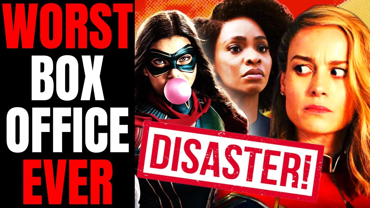 The Marvels Sets RECORD For Biggest Box Office DROP Of All Time! | Total DISASTER For Disney