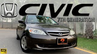 Honda CIVIC EXI 2005 / 7th Gen Detailed Owner's Review / "Eagle Eye" Civic in a Price of New Alto!