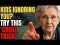من ۸۳ سالمه اگه بچه هاتون شما رو نادیده می گیرن این ترفند بی رحمانه رو امتحان کنید برمی گردن پیشتون