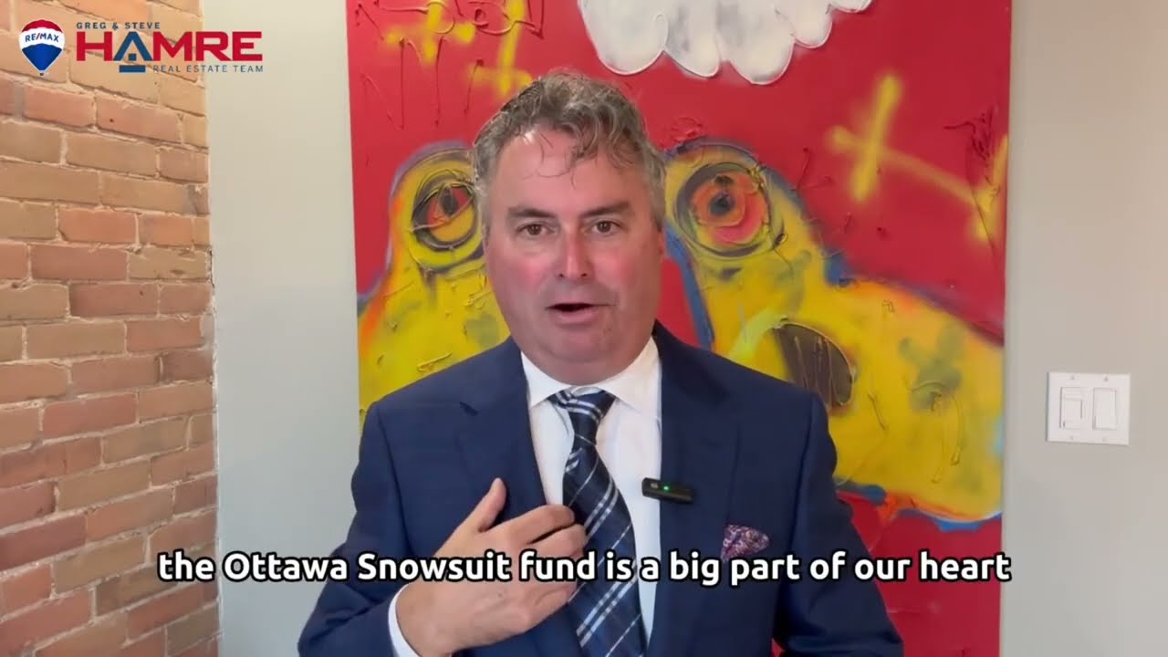 Ottawa Snowsuit Fund Fundraiser Hamre Real Estate 2022 - Greg Hamre