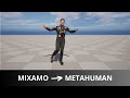 Mixamo to Metahuman Made EASY with Unreal Engine 5.4.