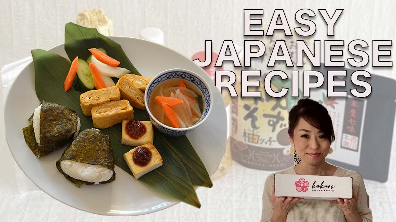 EASY JAPANESE RECIPES For Breakfast ~ Tips for Healthy eating ~ (EP238) | Kitchen Princess Bamboo