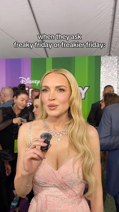 we know you’ll feel the same on august 8th 💚  #freakierfriday #lindsaylohan