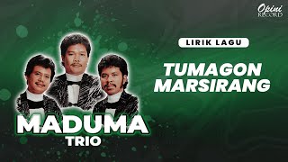 Trio Maduma - Tumagon Marsirang (Video Lirik)