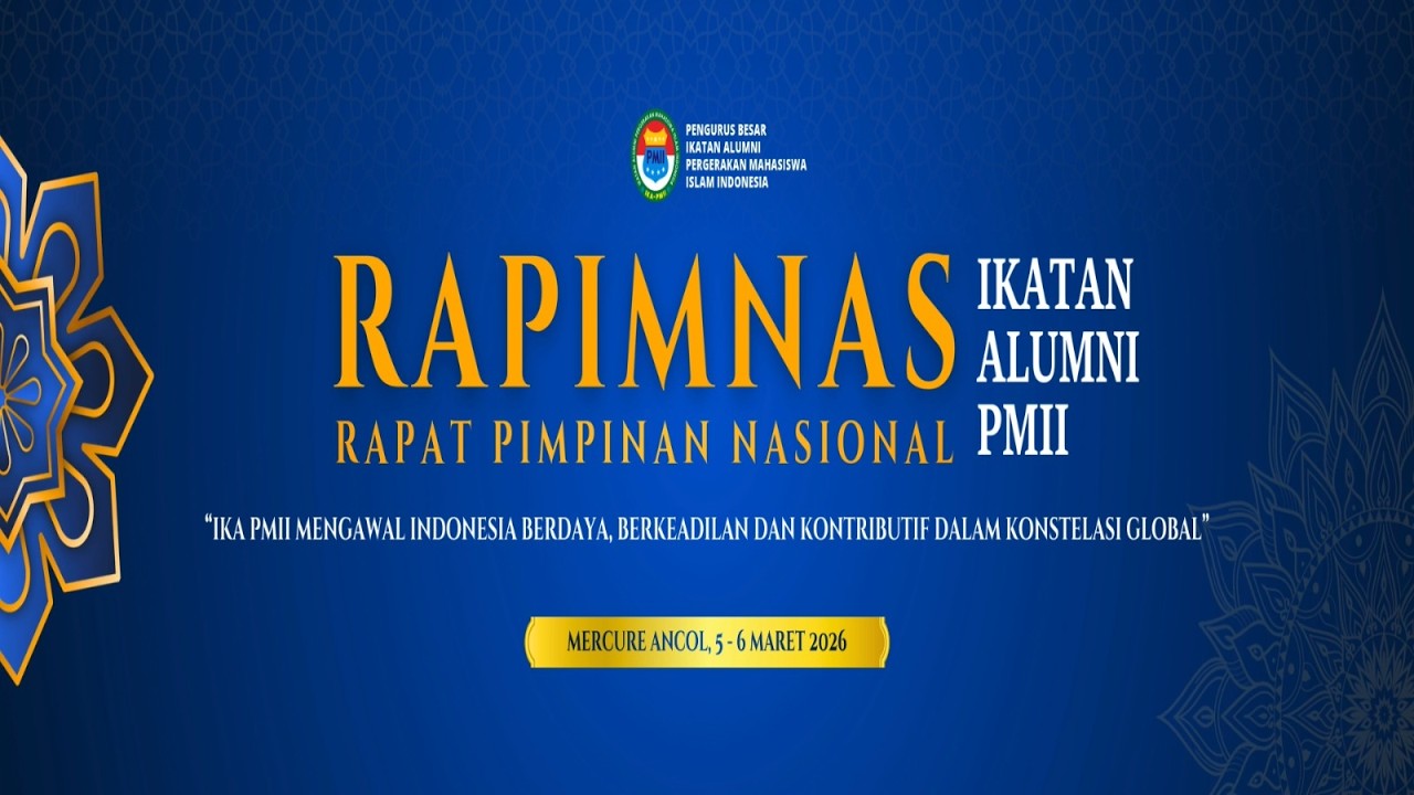 🔴 (LIVE) Rapat Pimpinan Nasional PB IKA PMII Periode 2025-2030
