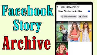How to Enable/Disable Story Archive on Facebook  ||  How to turn on or off Facebook story archive