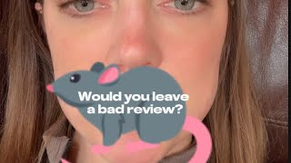 Our air bnb had MICE and a flooding washer, broken heat, unsafe stairs - what review would you leave