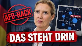 This is what the AfD leak says! AfD data analyzed!