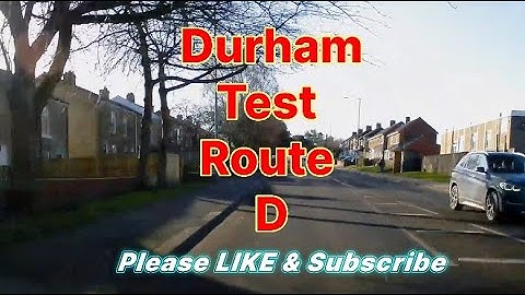 Durham Test Route D 2026