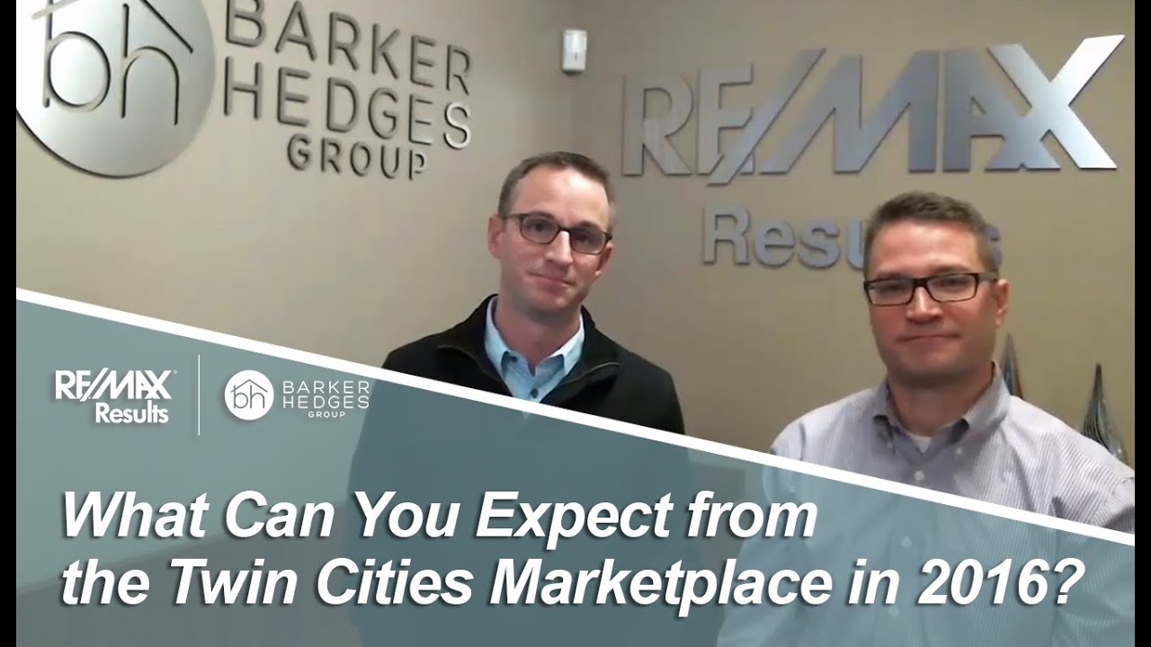 Twin Cities Real Estate Agent Twin Cities market outlook for 2016 YouTube