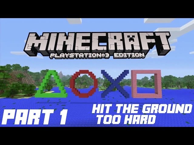 Minecraft PS3 Edition: Survival with Friends u0026 Subscribers Ep.1 HIT THE GROUND TOO HARD class=