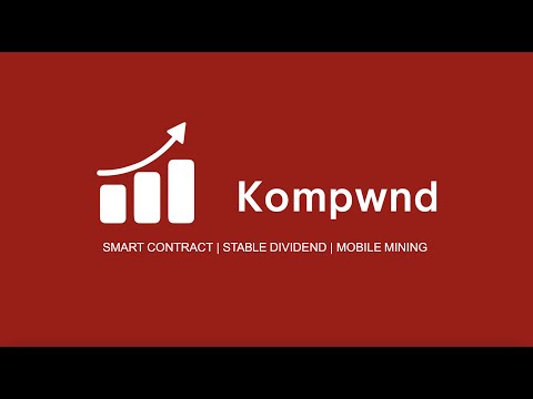 How I earn 1% daily dividends from KOMPWND - 100% Legit & Transparent