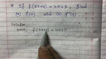 Inverse Function ll class 10 ll for SEE ll IR Simkhada