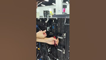 Can it sway like a wave? #leddisplay #eagerled #ledscreen #indoorledscreen #ledmodule #factory