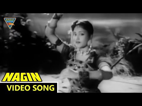 Man Dole Mera Tan Dole Video Song || Nagin (1954) Movie ||   Vyjayanthimala, Pradeep  || Eagle Mini