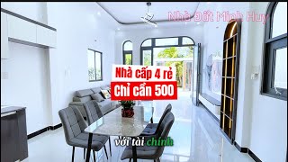 Mẫu nhà cấp 4 giá rẻ 5x22 gần chợ Bình Chánh 500 triệu sở hữu Xem nhà liên hệ Minh Huy 0933439194