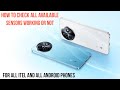 itel mobile main sensor kaise check karen check sensor itel s24 rs4