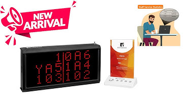 Retekess Wireless Calling System TD124 Open Box Review